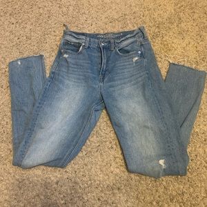 American eagle mom jeans 2 x long